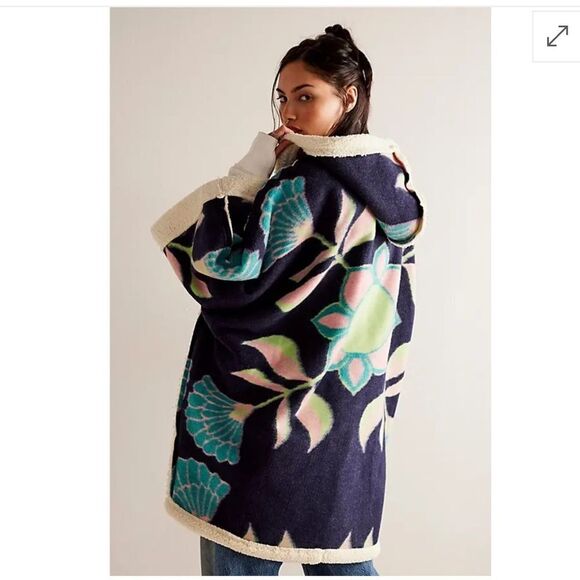 FREE PEOPLE Granada Jacquard Cardi - Picture 4 of 8